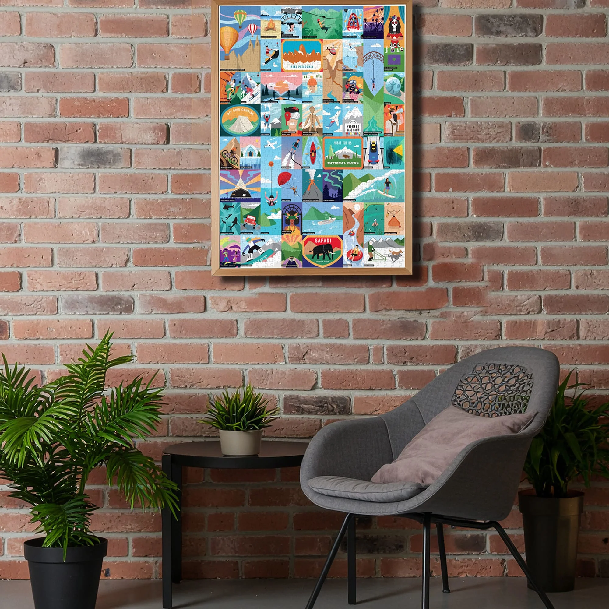 50 Thrilling Experiences for Adventure Seekers 1000-piece Bucket List Jigsaw Puzzle - Image 3