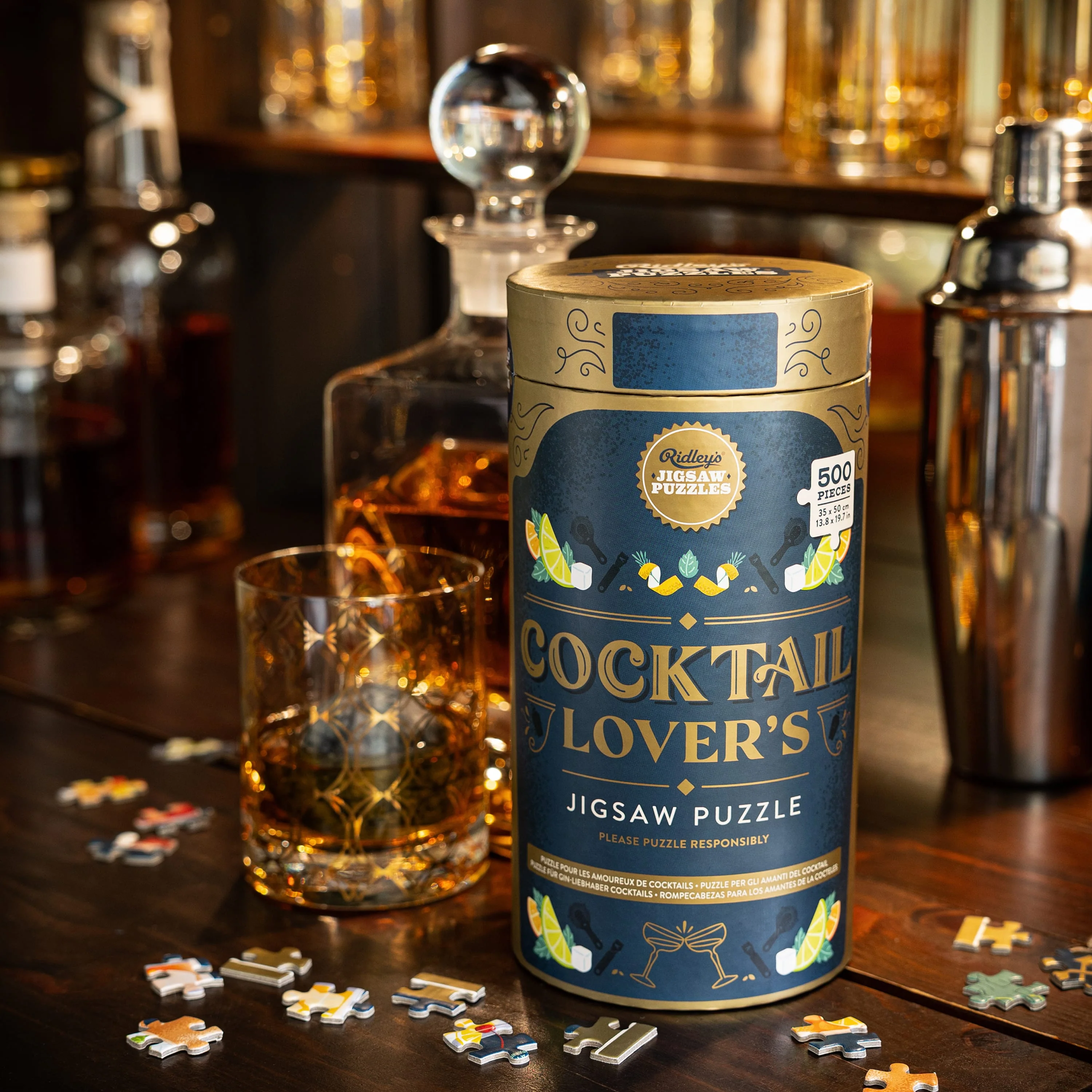 Cocktail Lover's 500-Piece Jigsaw Puzzle - Image 4