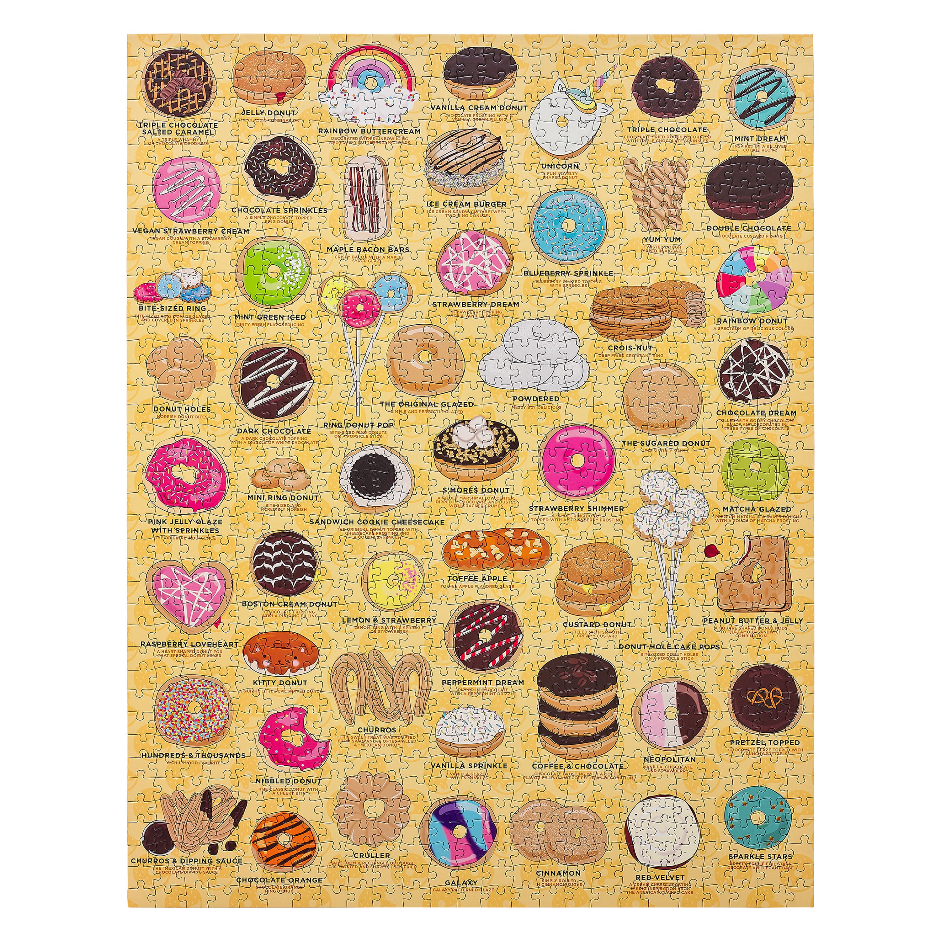 Donut Lover's 1000-Piece Jigsaw Puzzle - Image 3
