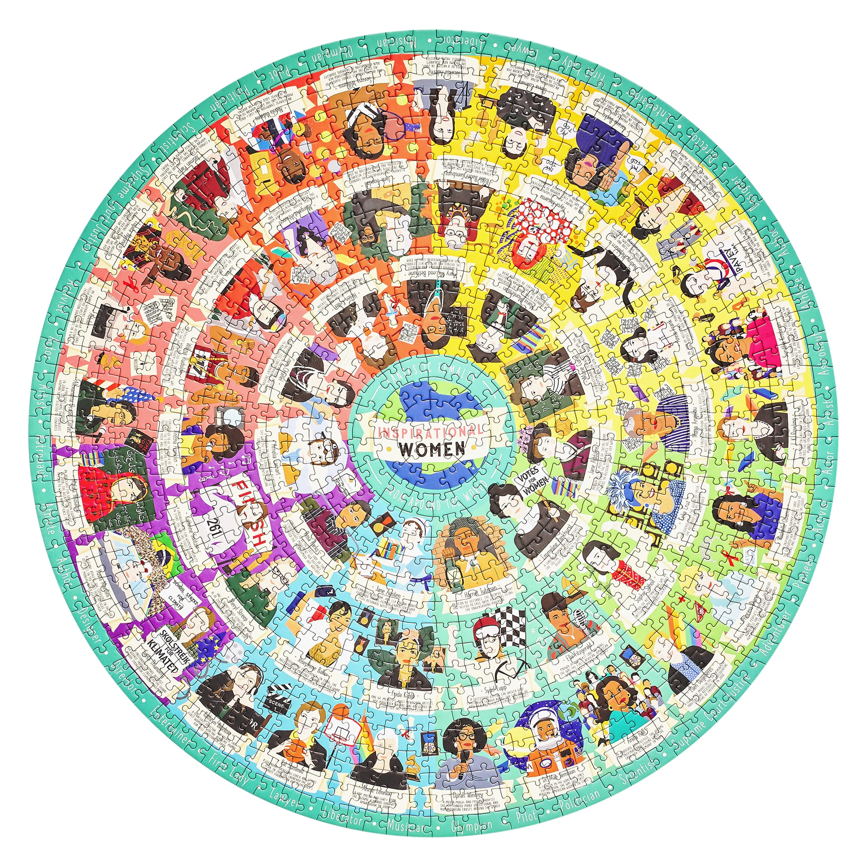 Inspirational Women 1000-Piece Jigsaw Puzzle - Image 3