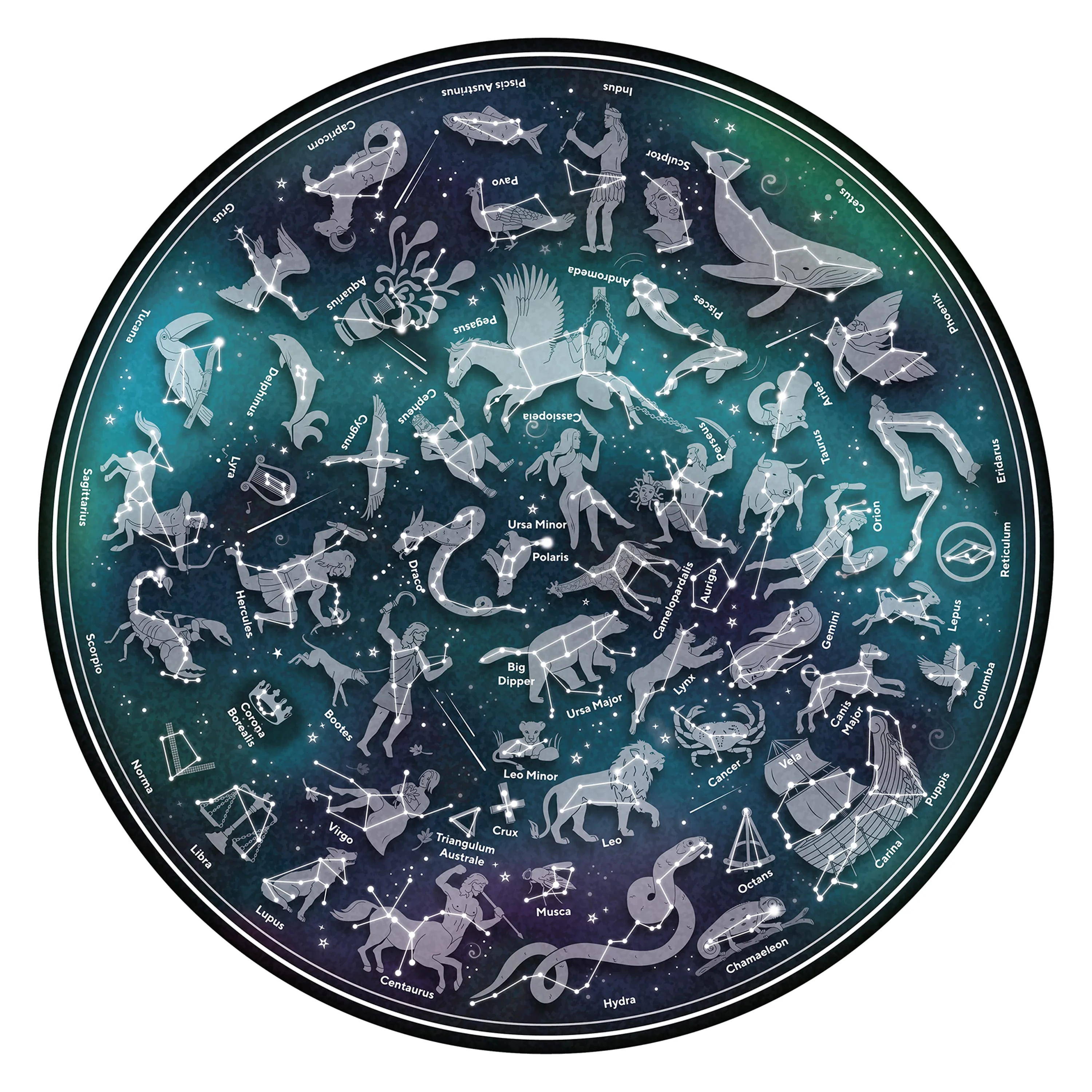 Map of the Stars 1000-Piece Jigsaw Puzzle - Image 3